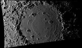 Van Eyck Crater on Mercury