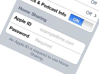iPhone iOS 4.3 Home Sharing