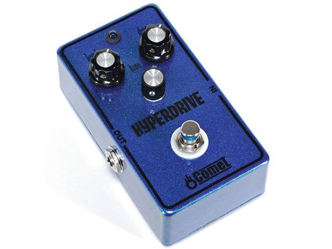 The Comet Hyperdrive is an attractive boutique pedal with tone to match