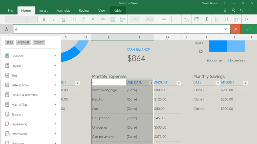 Excel Office Mobile