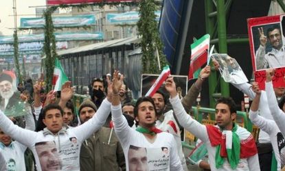 Iranian protesters voiced support Friday for the success of their Egyptian neighbors; Could an Iran uprising be far off?