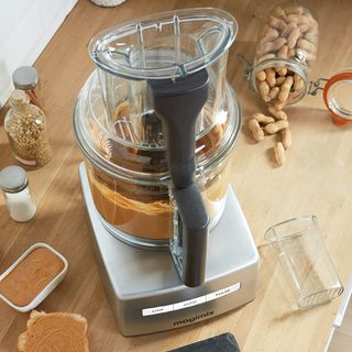 Magimix food processor with homemade peanut butter