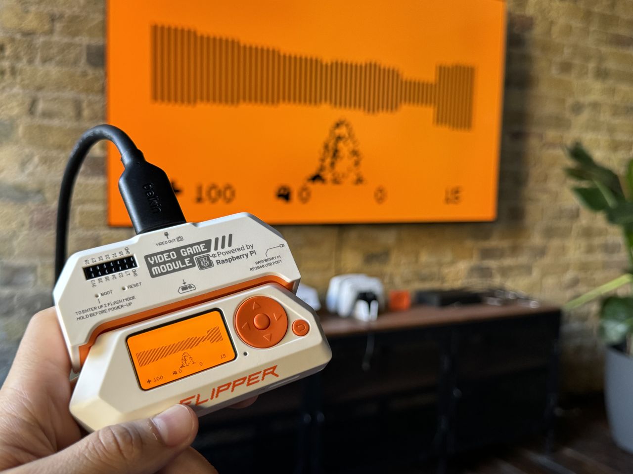Flipper Devices new Video Game Module for Flipper Zero