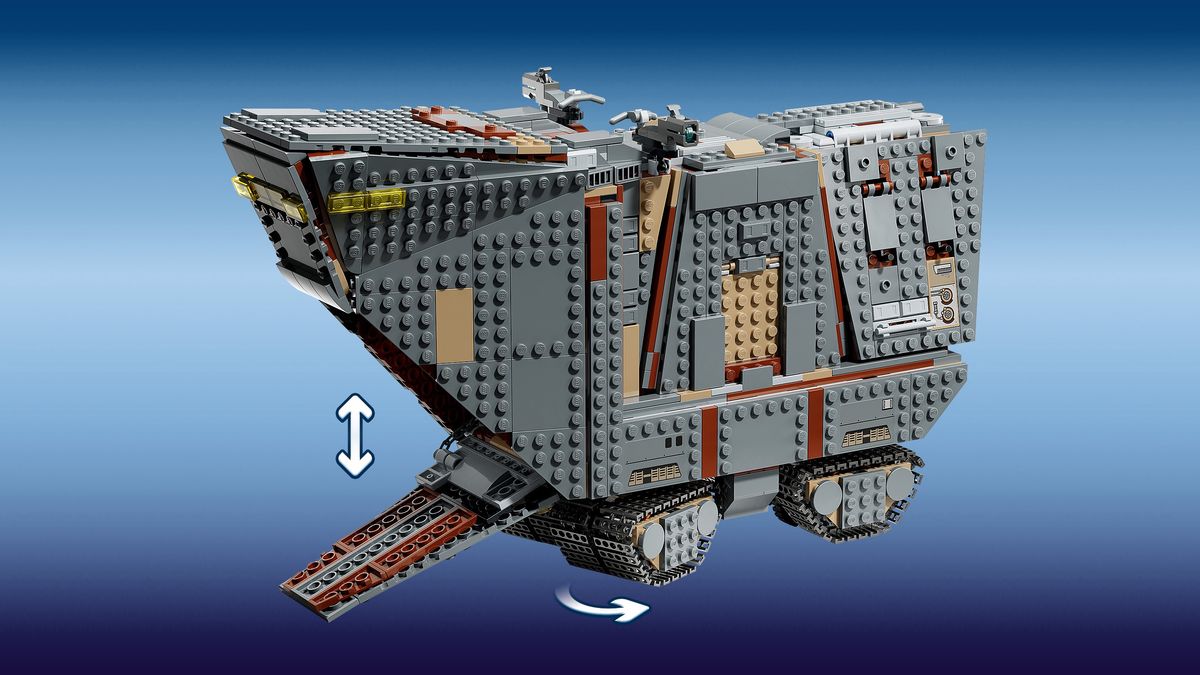 Lego Star Wars Offworld Sandcrawler and Mudhorn set