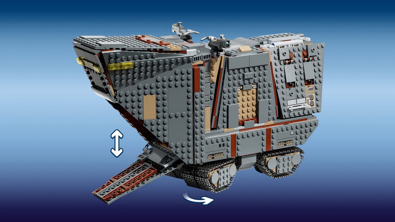 Lego Star Wars Offworld Sandcrawler and Mudhorn set