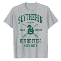 Slytherin Quidditch Team Seeker t-shirt (men's and women's fit) | $21.99 at Amazon