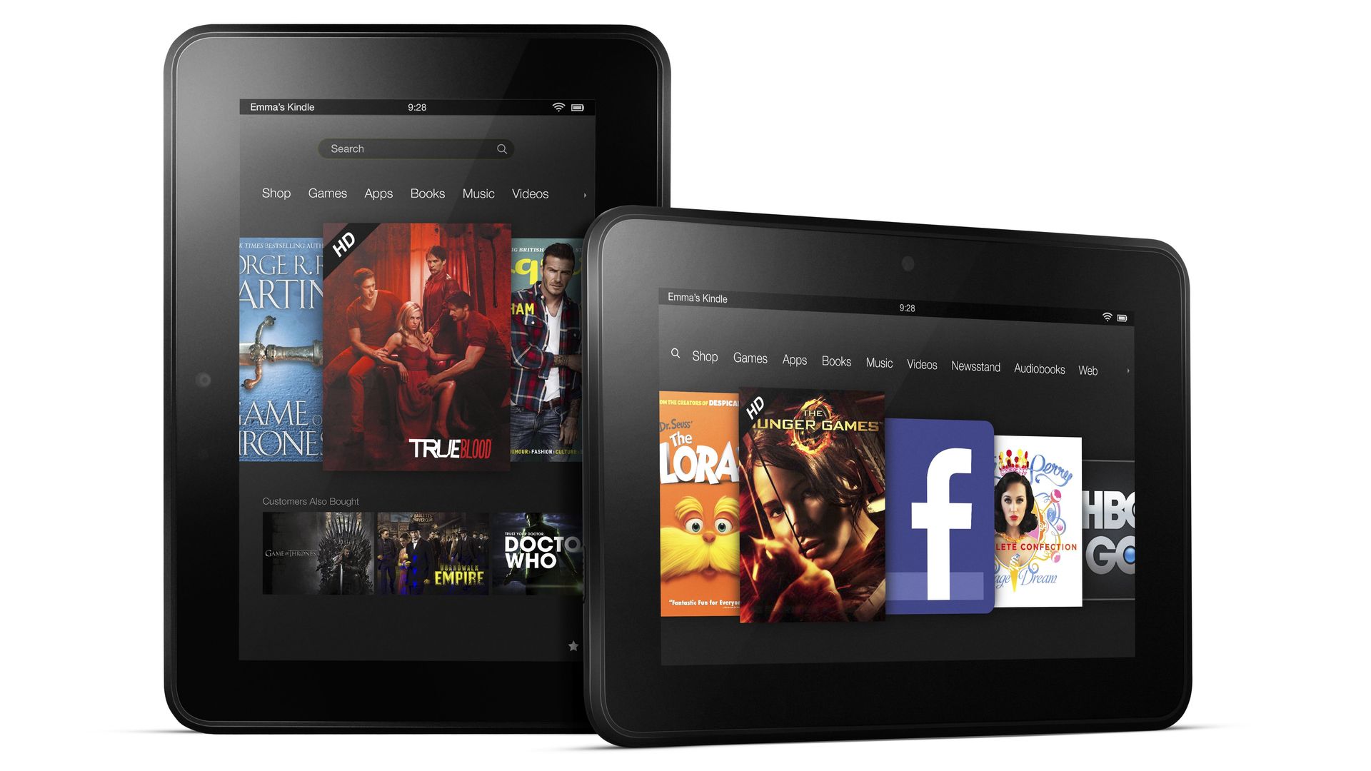 Kindle Fire, 7inch Fire HD will be easier to use for vision impaired