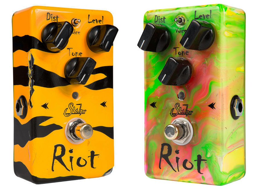 Matching Riot pedals