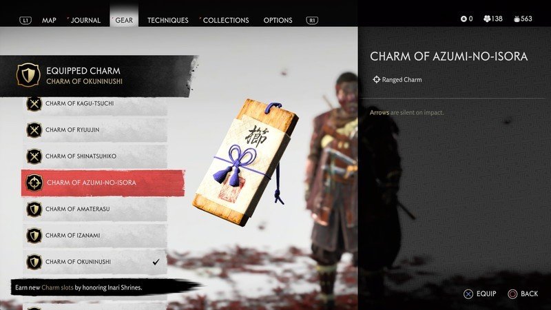 Ghost Of Tsushima Ranged Charm