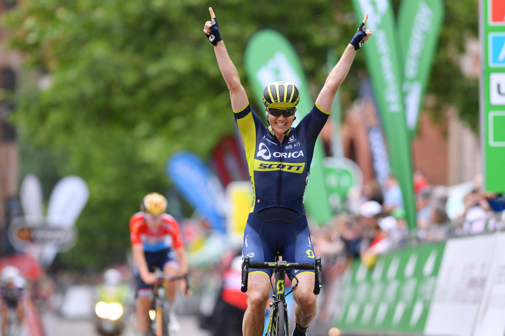 Cycling: 4th OVO Energy Women&#039;s Tour 2017 / Stage 4Arrival / Sarah ROY (AUS) Celebration / Chesterfield - Chesterfield (123km) / Women/ &amp;copy; Tim De Waele