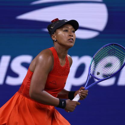 naomi osaka at the 2025 US Open