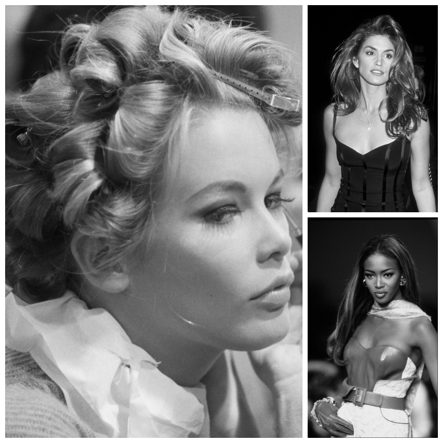 girl with curly hair from hot roller