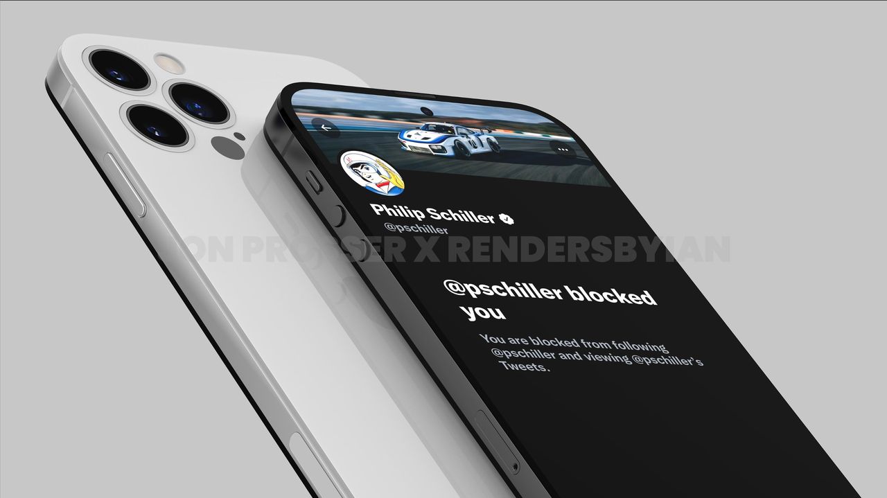 iPhone 14 renders by Front Page Tech and Ian Zelbo