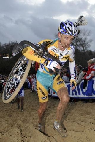 Bart Wellens feeling the pain of World Cup 'cross.