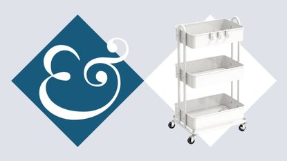 Amazon rolling cart product image header