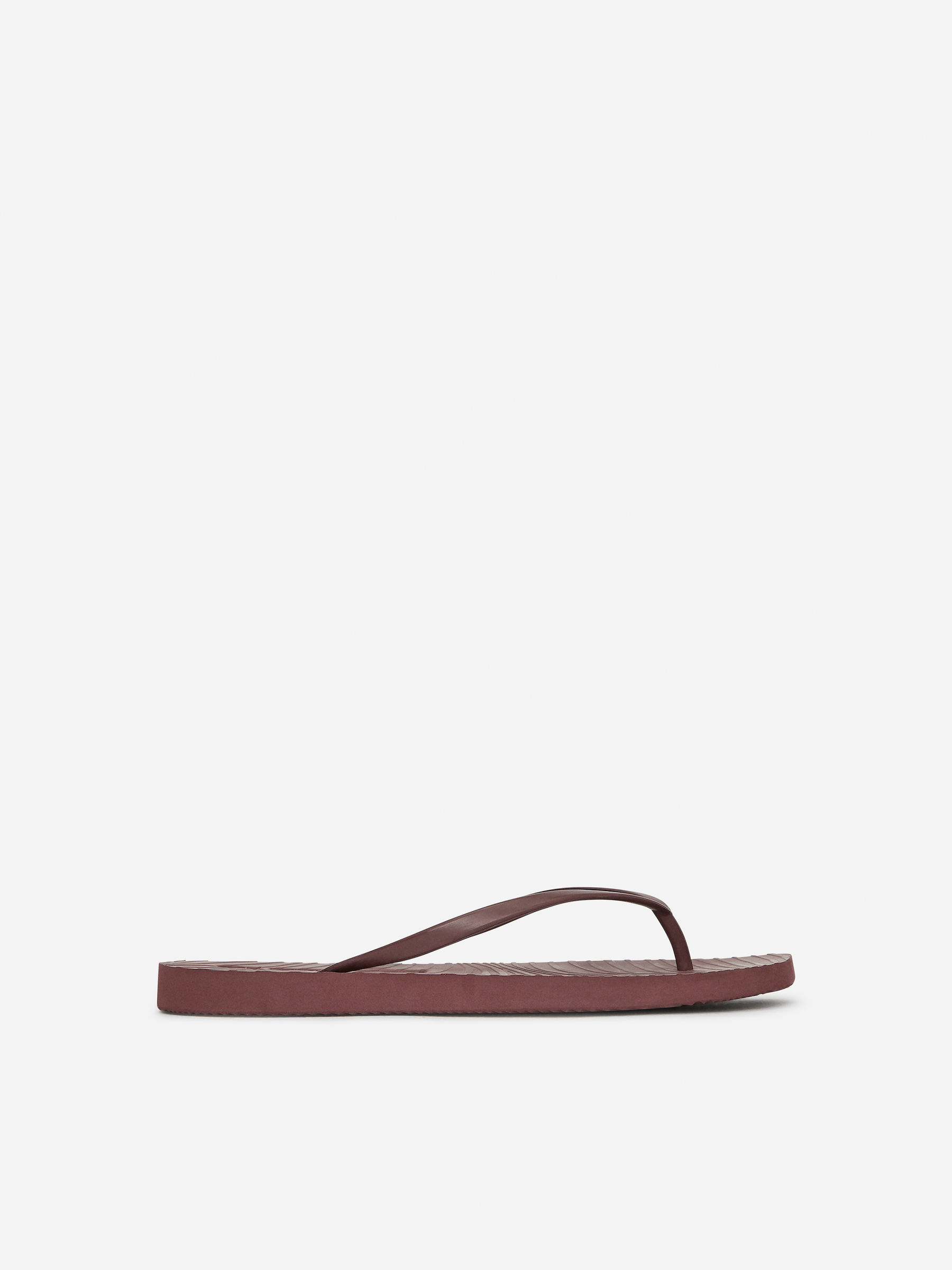 Sleepers Tapered Flip Flops – Burgundy – Women – Arket Gb