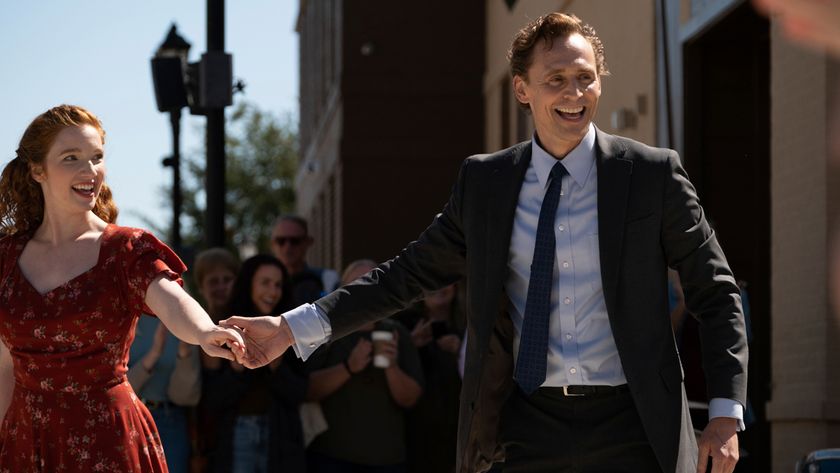 Annalise Basso and Tom Hiddleston in The Life Of Chuck