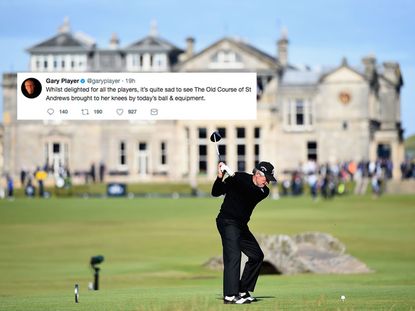 Gary Player &#039;Sad Old Course Brought To Her Knees