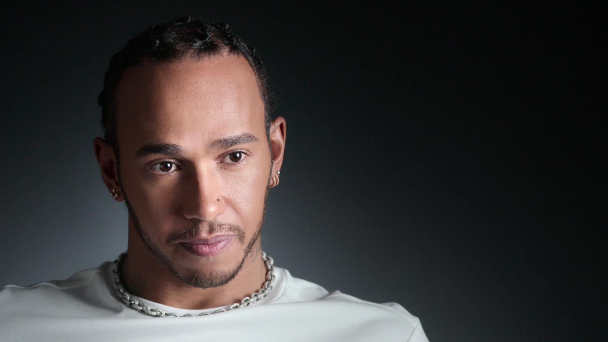 Lewis Hamilton in a confessional in Formula 1 Drive to Survive