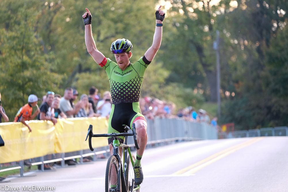 Stephen Hyde (Cannondale) winning the Pan Am Continental Championship for the first time