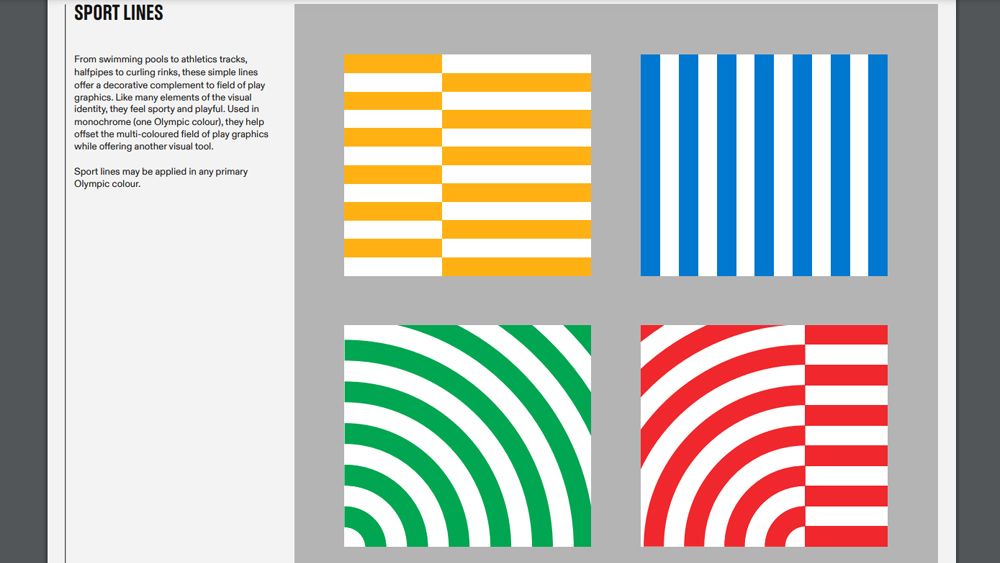 New Olympics branding