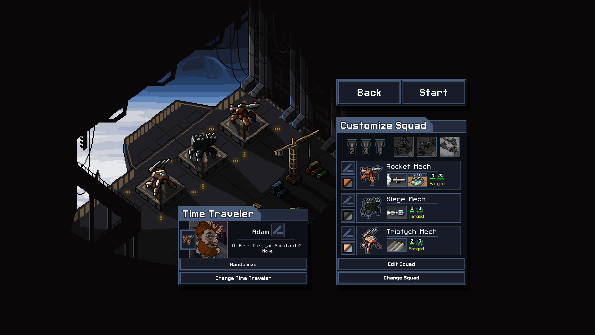 Into the Breach: Advanced Edition screen