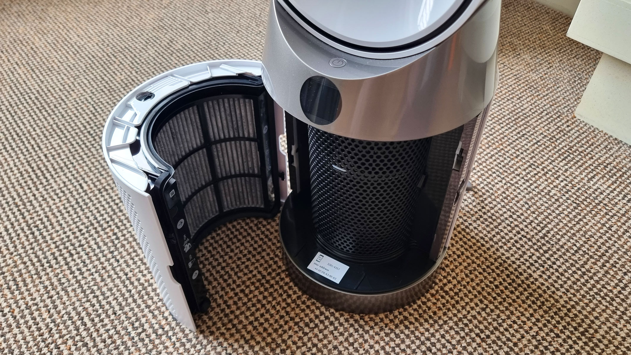 Dyson Purifier Cool PC1, disassembled