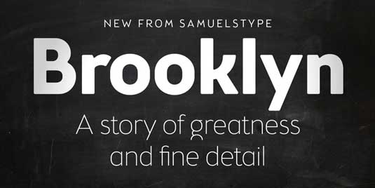 Brooklyn Samuels font