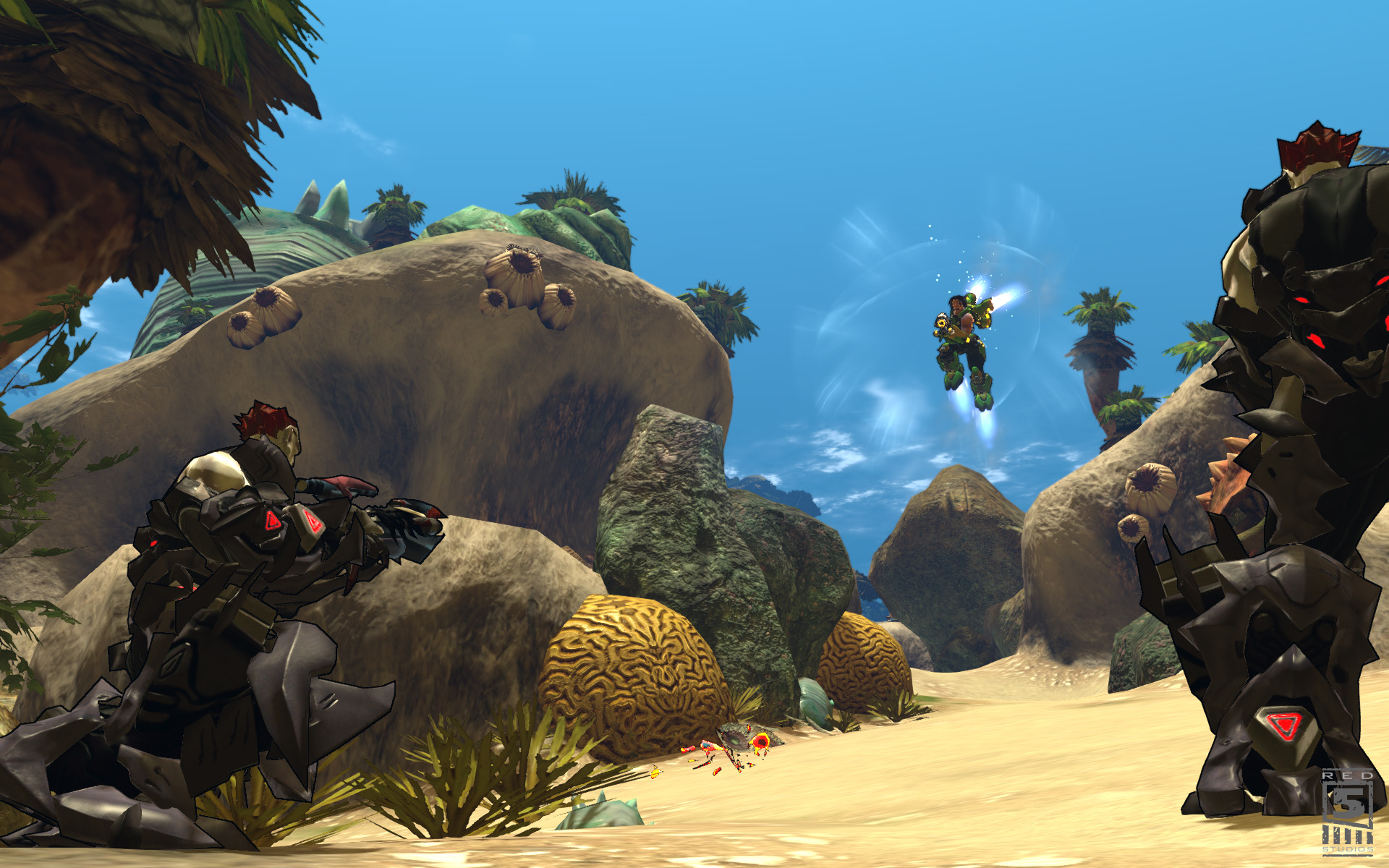 Enemies called the Chosen will be your primary resistance force aside from the wilderness's dangerous beasts