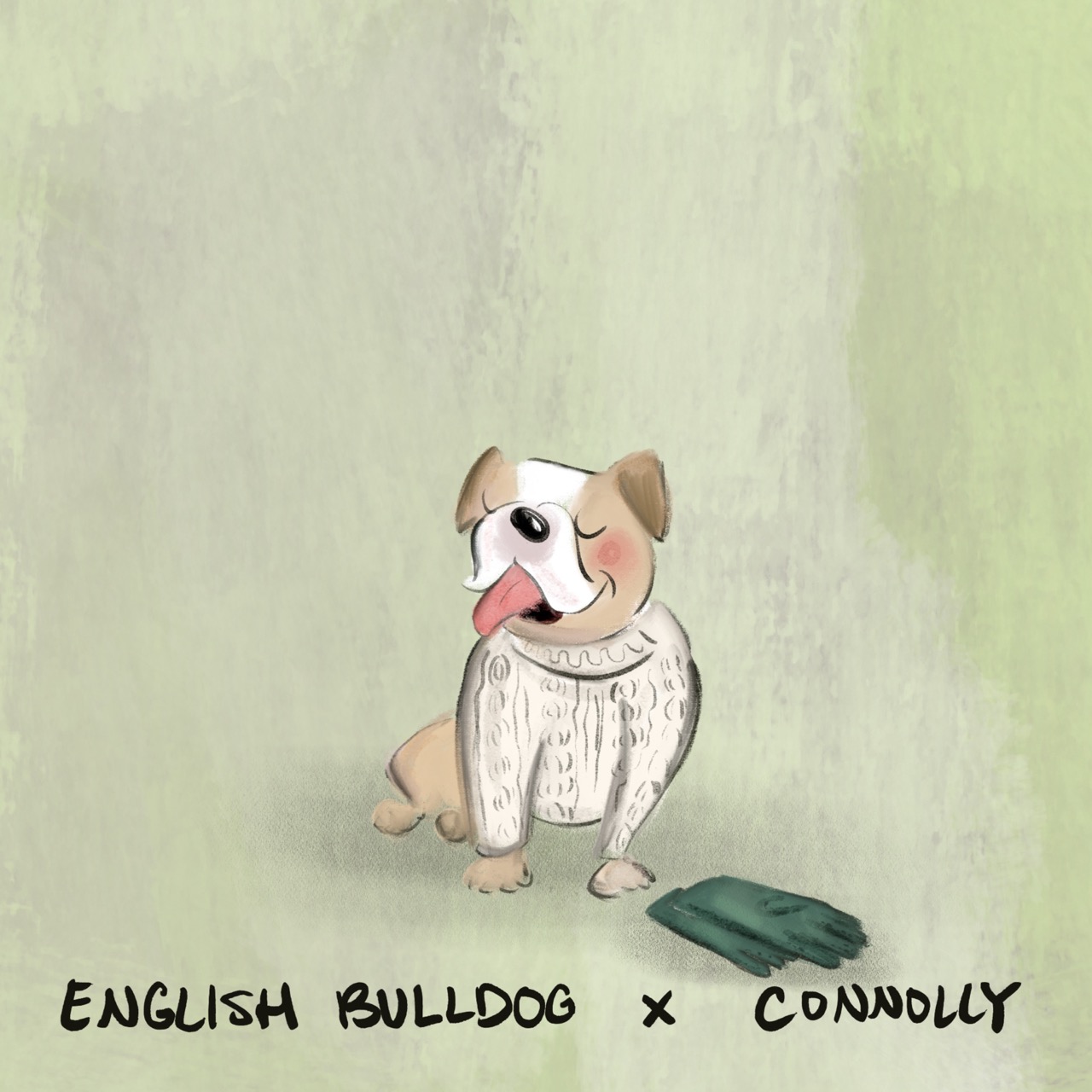 A series of twelve illustrated animals styled as luxury fashion designers: an Afghan hound in a slouchy blush Chlo&amp;eacute; coat; an Airedale Terrier in a navy Ralph Lauren sweater on a tartan blanket; a beagle carrying a classic Louis Vuitton handbag while wearing a monogrammed scarf; an English bulldog in a chunky cream Connolly jumper with green gloves beside it; a Birman cat in a pink Chanel jacket layered with pearls; a corgi standing proudly on an orange Herm&amp;egrave;s box with a silk scarf and pink Birkin-style bag; a long-haired dachshund in a soft cream Brunello Cucinelli cardigan; a Dalmatian posing in a dramatic Dior hat with a veil and a black umbrella; a fox red Labrador wearing a Burberry check headscarf; a poodle strutting in oversized Celine sunglasses and a gold medallion necklace; a Springer spaniel wrapped in an oversized green Barbour jacket beside wellington boots; and a Weimaraner in a sleek black Giorgio Armani turtleneck and dark sunglasses.