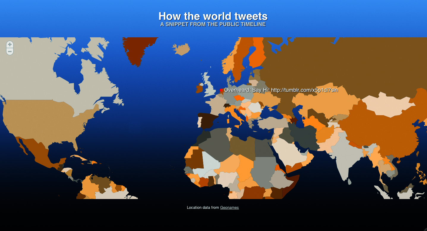 Build a Tweet map with SVG | Creative Bloq