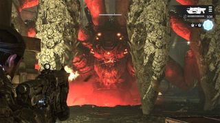 Screens from a fantasy sci-fi shooter game