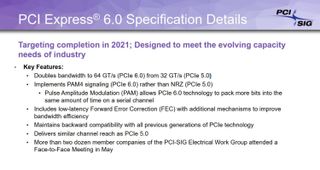 PCIe 6.0 spec