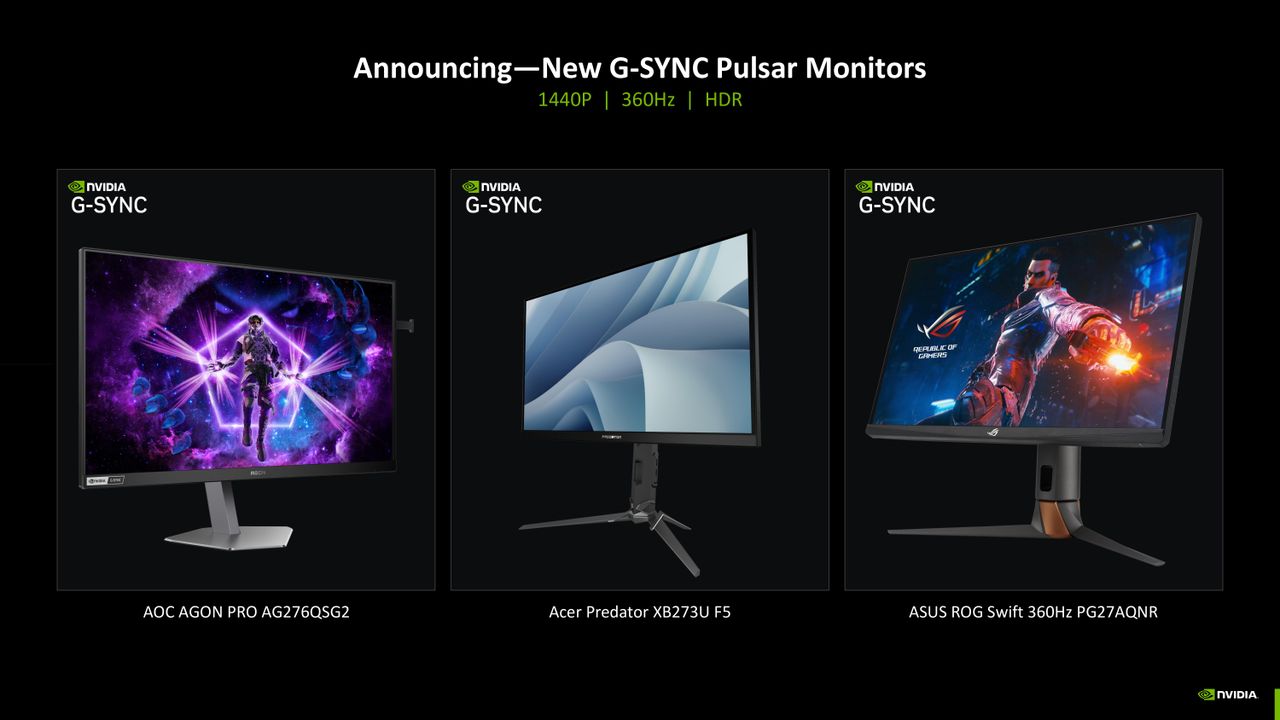 Nvidia presentation image for the Nvidia-MediaTek G-Sync collaboration