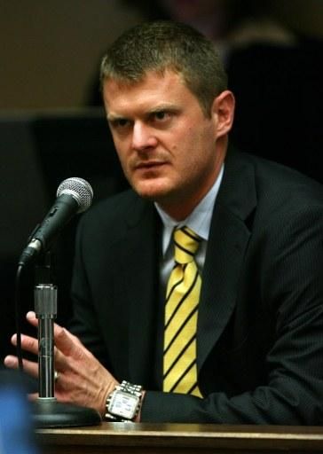 Floyd Landis during his 2007 doping case.