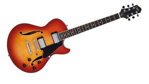 The GCS-1 combines the looks and build of modern semi-acoustics with a Gibson-inspired classic formula