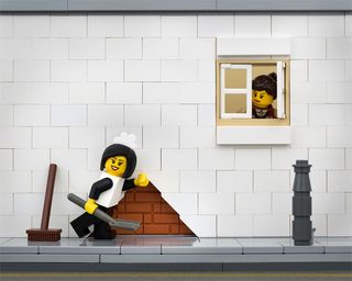 Banksy lego