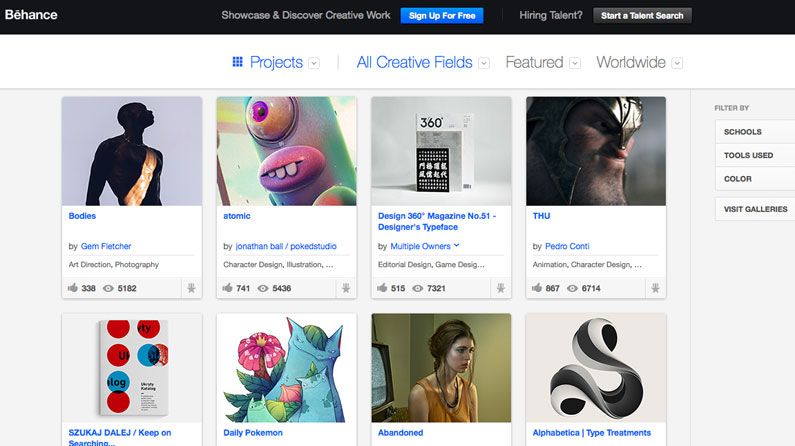 Behance launches tool to help designers find work | Creative Bloq