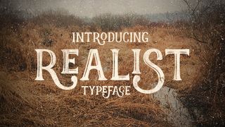 Realist font