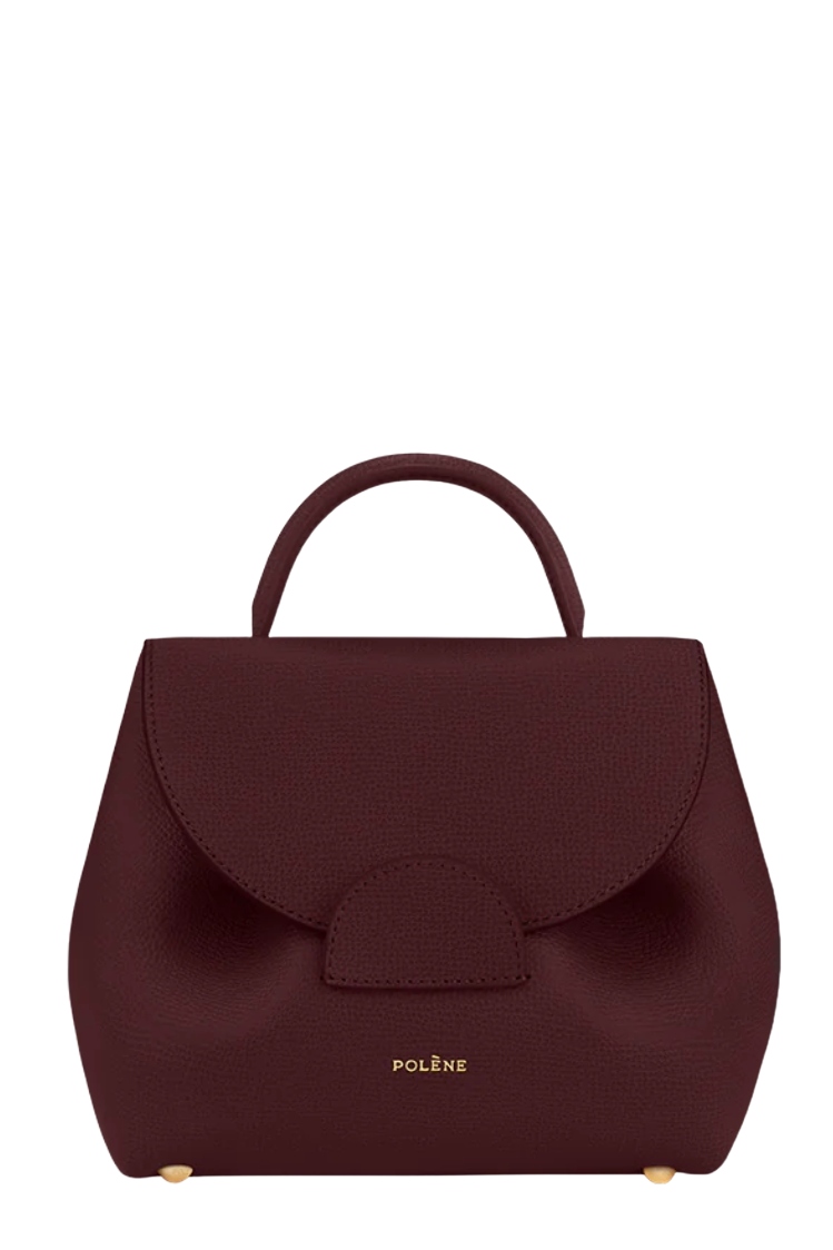 Polène, Numéro Un Nano - Textured Burgundy