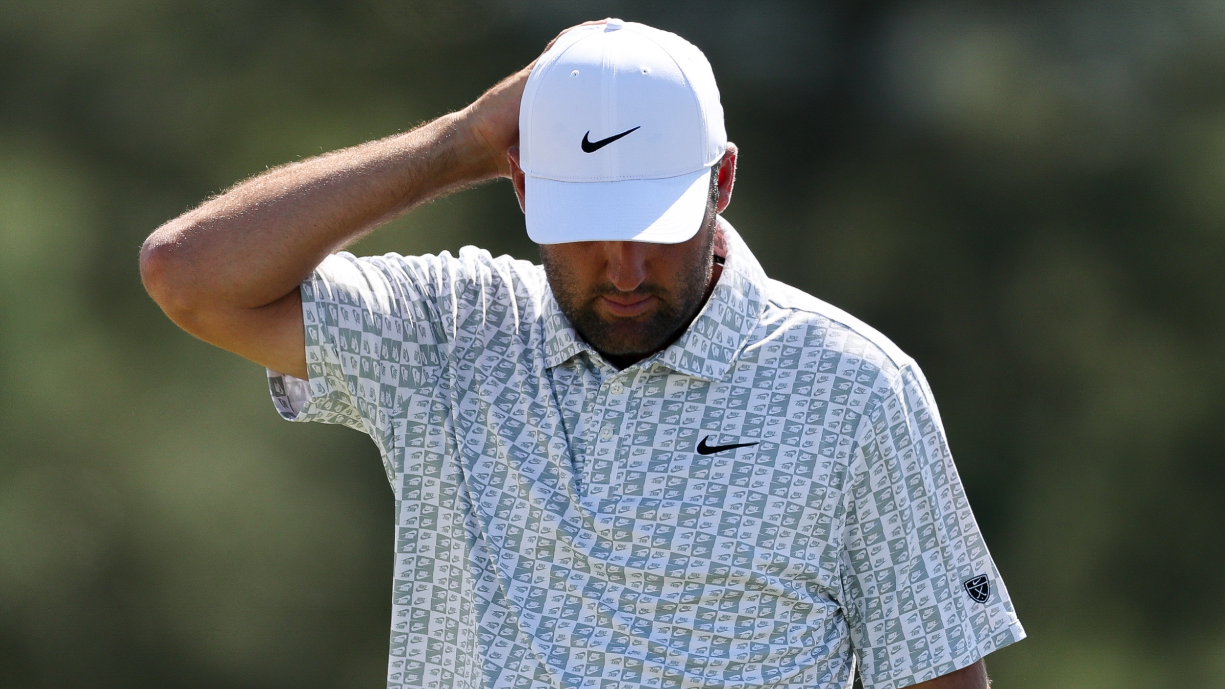 Scottie Scheffler during The Masters