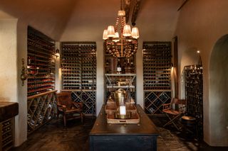 Singita Ebony Lodge Wine Cellar