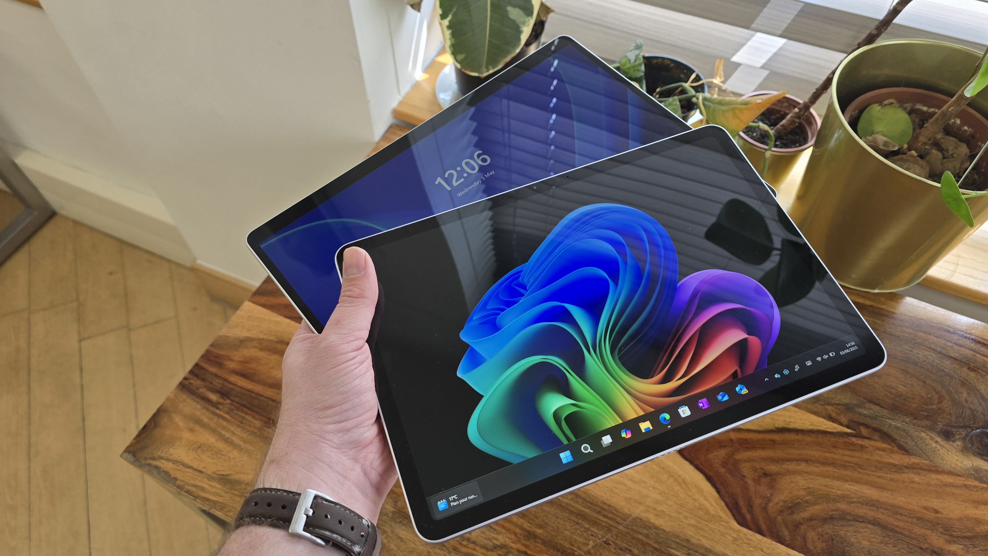 Microsoft Surface Pro 12 tablet with Surface Pro 11