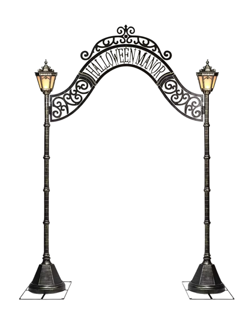 97" Halloween Manor Outdoor Archway