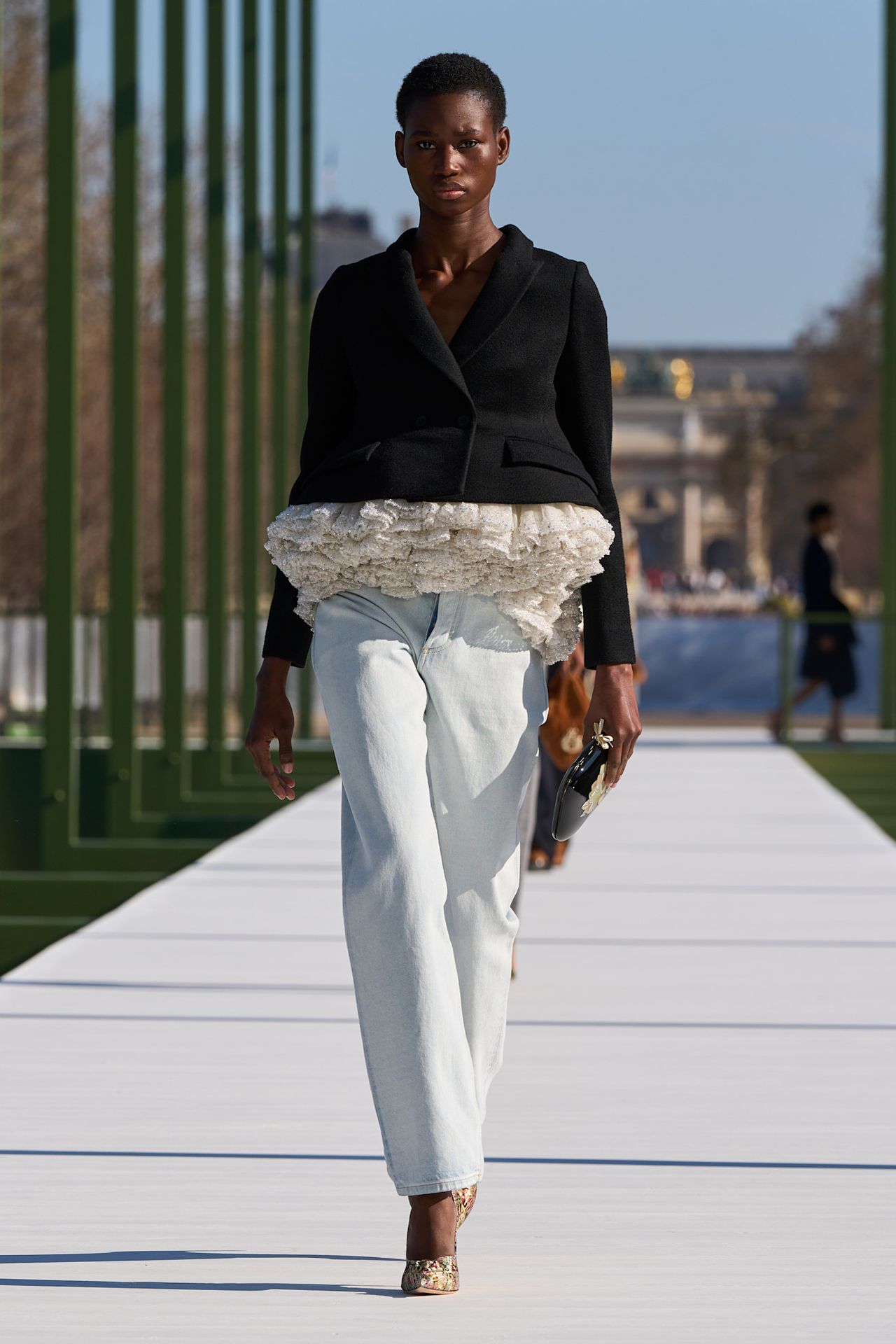 models on the Dior Fall 2026 runway at Paris Fashion Week