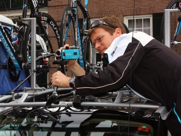 Team Sky doesn't just have a major media corporation backing it - it walks the walk, too, regularly recording the action for its own analysis with on-car cameras.
