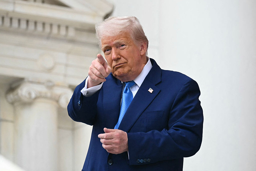 US president Donald Trump