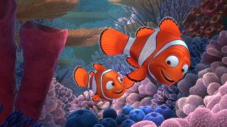 Nemo and Marlin in Finding Nemo