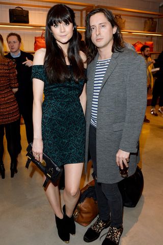 Lilah Parsons And Carl Barat At A Mulberry Cocktail Evening