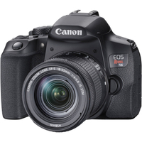 Canon EOS Rebel T8i with 18-55mm lens: $899.99US deal